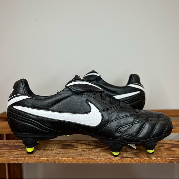 NEW Nike Tiempo Legend III SG Black Soccer Cleats Kangaroo Leather US 5.5 - Picture 5 of 12